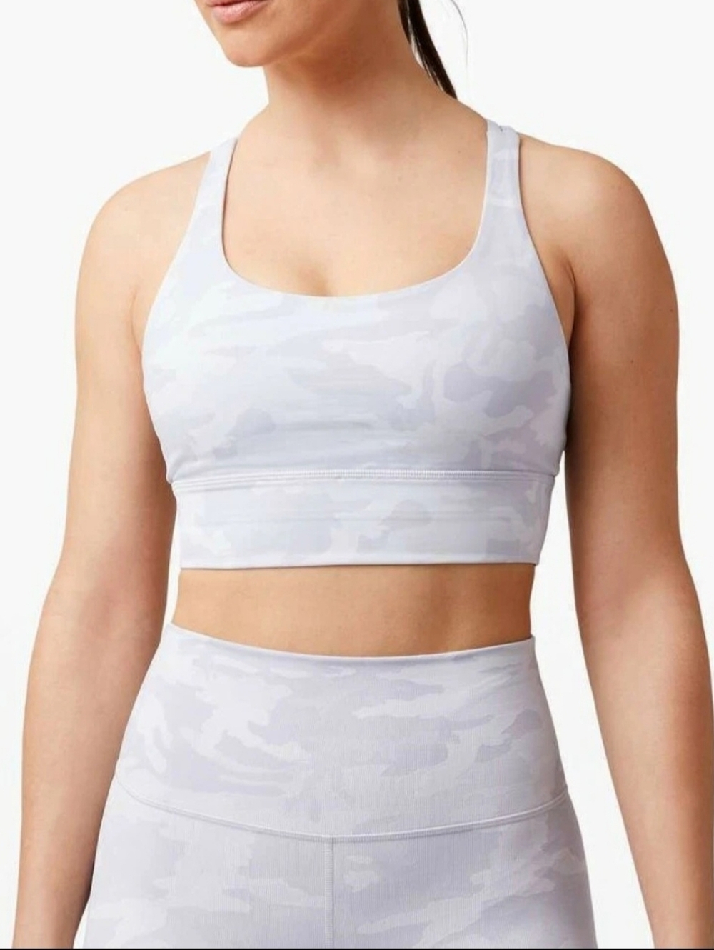 Lululemon Energy Bra Long Line Medium Support, -Size 6